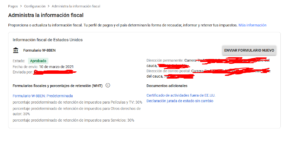 ejemplo de informacion fiscal llena google adsense 2021