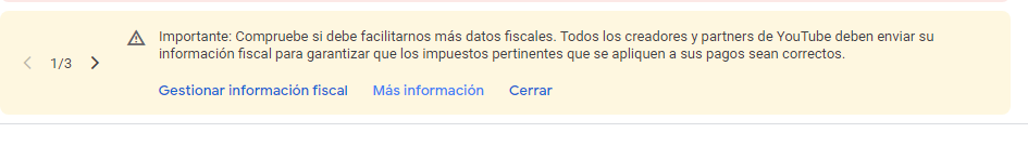 informacion fiscal de google adsense