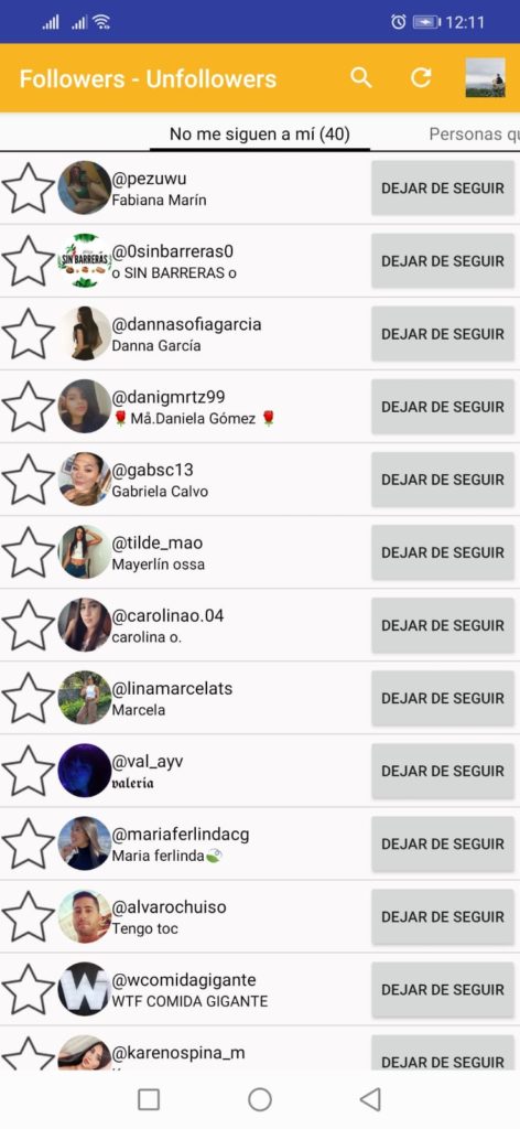 como saber quien ha dejado de seguirte en Instagram