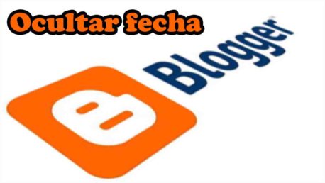 ocultar fecha en Blogger