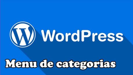 crear menu de categorias en wordpress