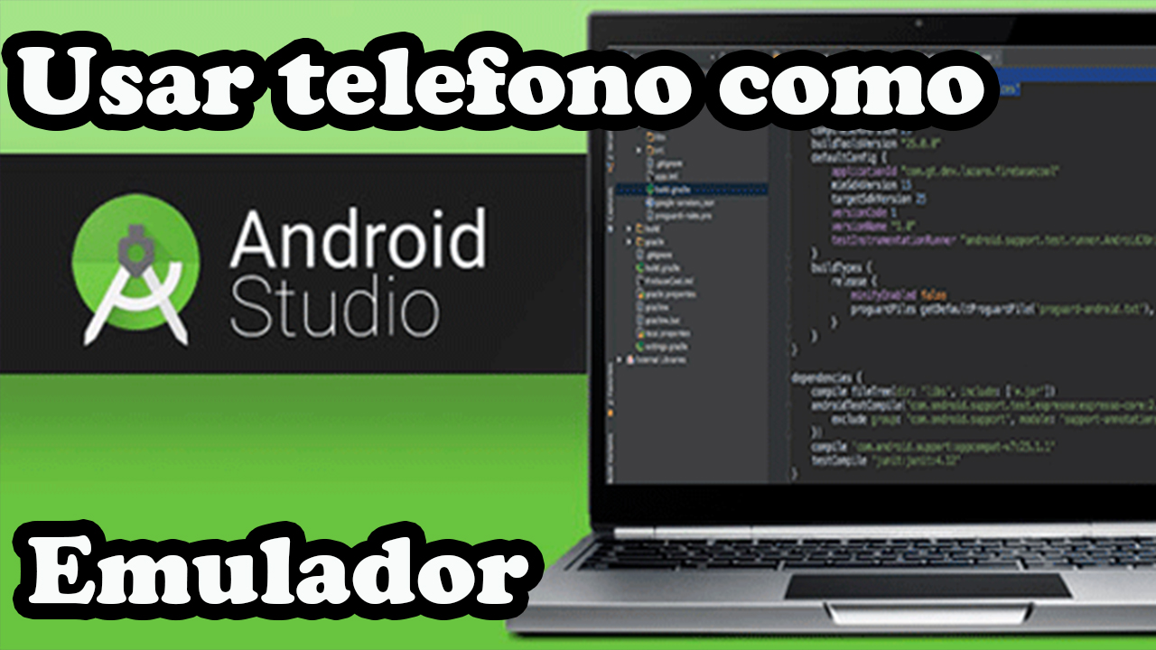 usar telefono android como emulador en android studio
