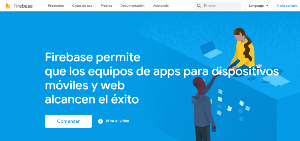 crear cuenta en firebase app inventor