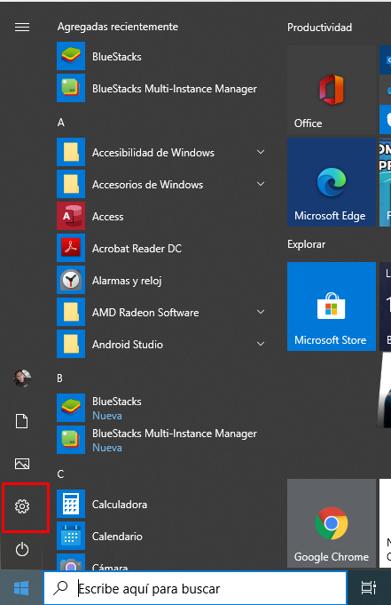 cambiar idioma windows 10