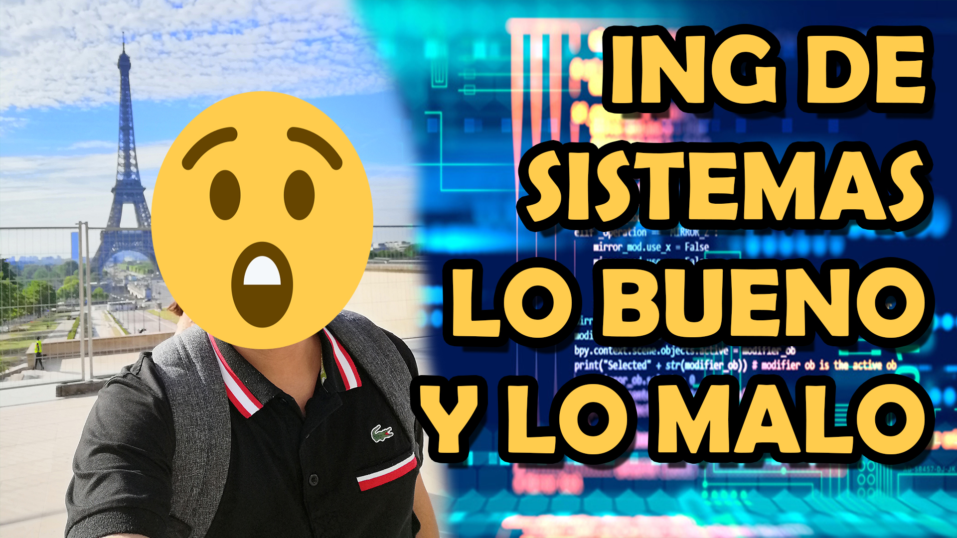 LO BUENO Y LO MALO DE ESTUDIAR ING DE SISTEMAS